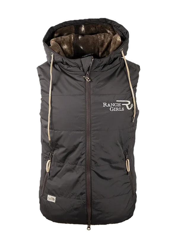 Ranch Girls Hooded Vest `PAM`