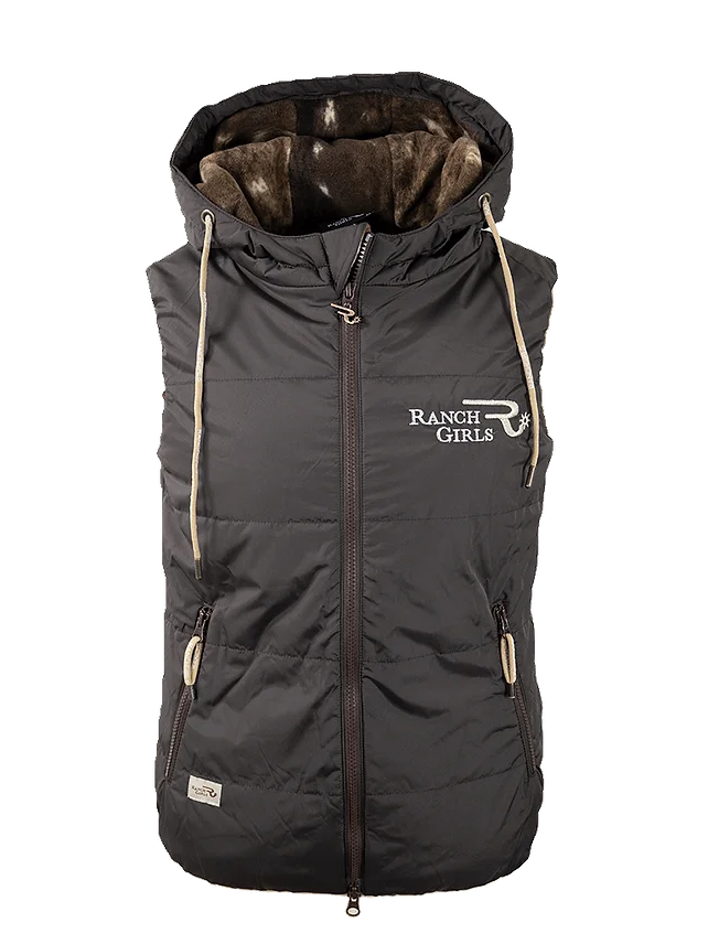 Ranch Girls Hooded Vest `PAM`