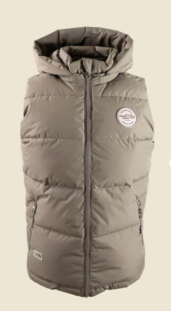 Ranch Girls Winter Outdoor Vest ´JENNA´ mud grey