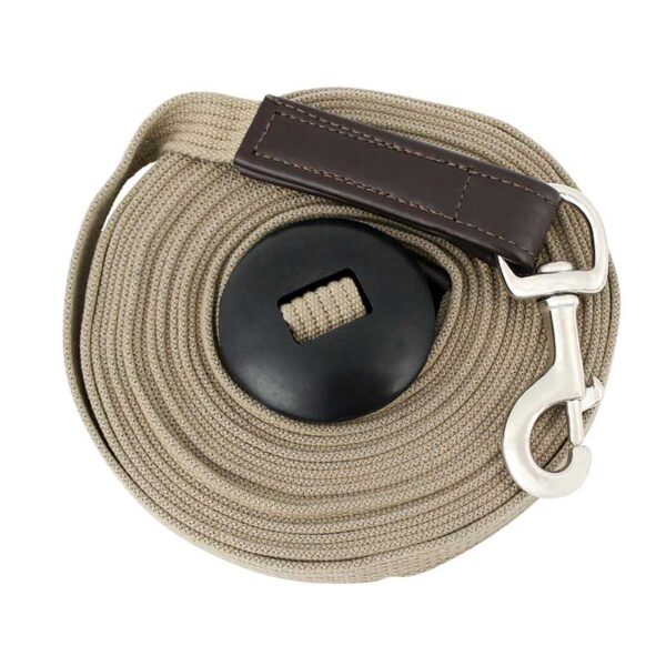 Heavy Duty Lunge Line with Rubber Stopper