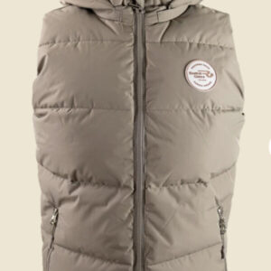 Ranch Girls Winter Outdoor Vest ´JENNA´ mud grey - 23 6007