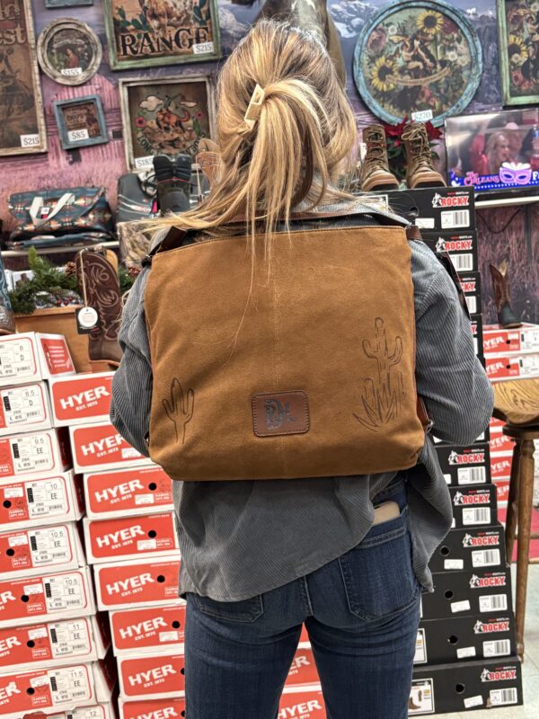 Red Dirt Hat Co. Ladies Convertible Backpack Bison 2422179442