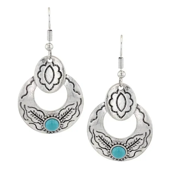 Montana Silversmiths Subtle Southwest Attitude Earrings - AER5921