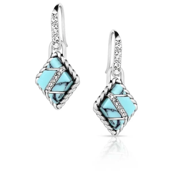 Montana Silversmiths High Noon Cobblestone Earrings - ER6127