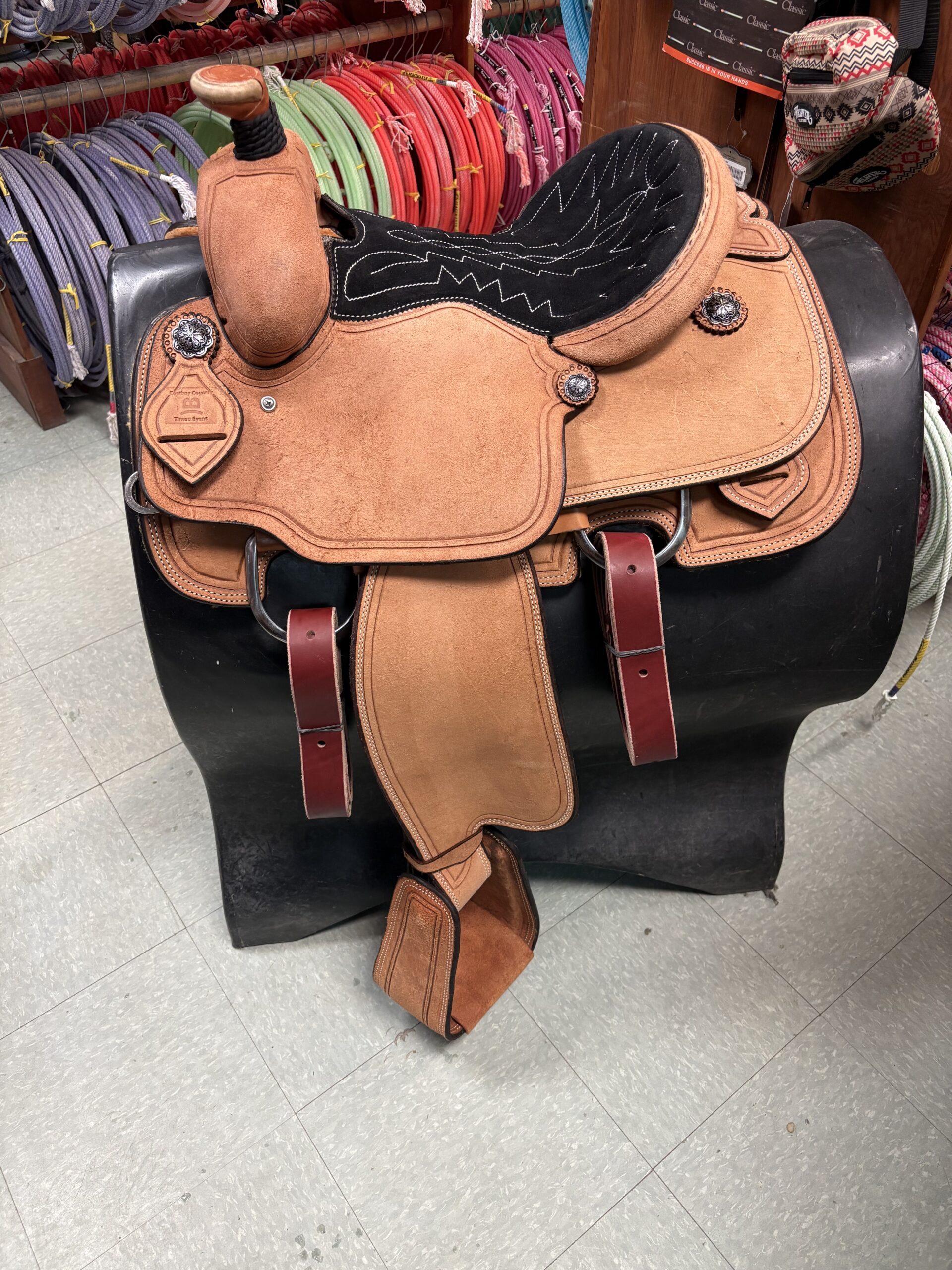 Calf Roping Saddle 13.5"