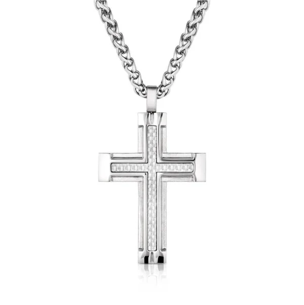 Montana Silversmiths Hero's Belief Cross Necklace - NC6163