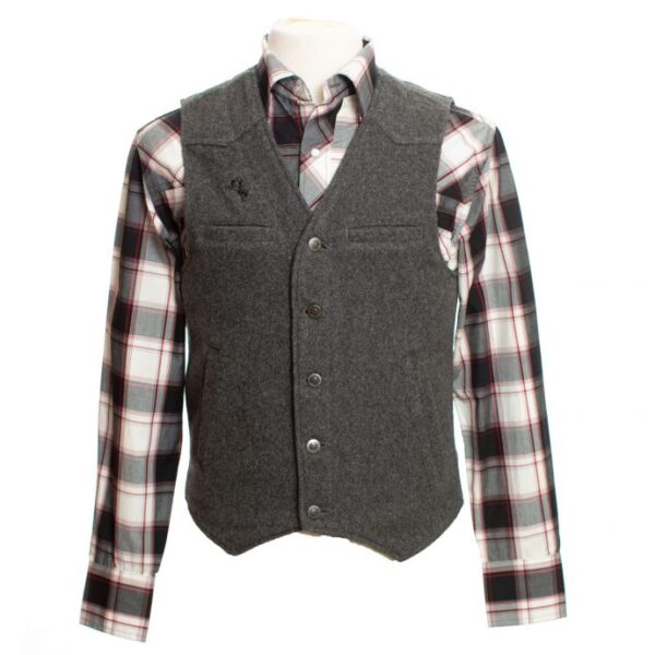 wool vest grey canada