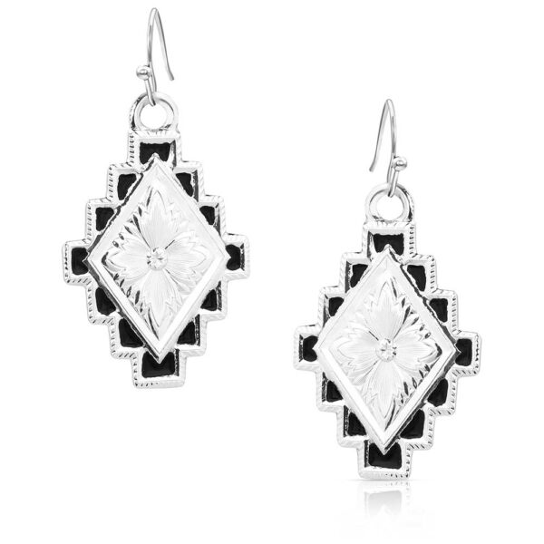 Montana Silversmiths Darling of the West Earrings - ER5987BK