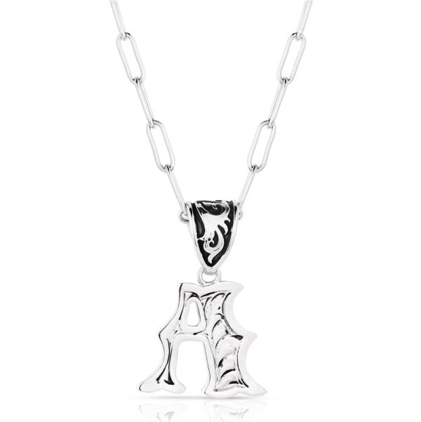 Montana Silversmiths Western Initial Necklace - NC6096