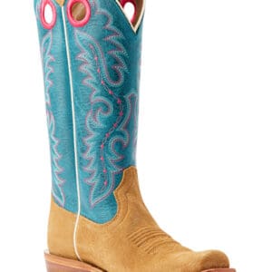 ladies ariat roughout cowboy boot