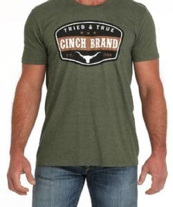 Cinch Men's Tried and True Tee-MTT1690672