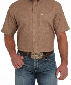 Cinch Men's Arenaflex Geometric Print Button-Down Western Shirt