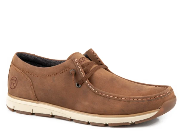 Men's Roper Brown Oiled Shoe - 09-020-0995-3354