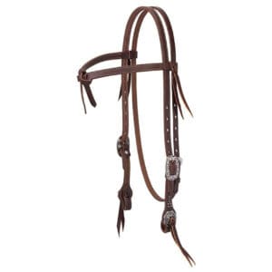 Weaver Floral Futurity Knot Brow Headstall - 10-0641