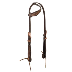 Western Floral One Ear Headstall -10024-01-16