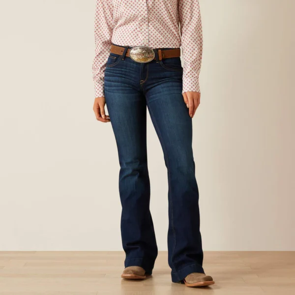ARIAT WOMEN'S PERFECT RISE JULIANNA TROUSER JEANS - PENNSYLVANIA - 10060985