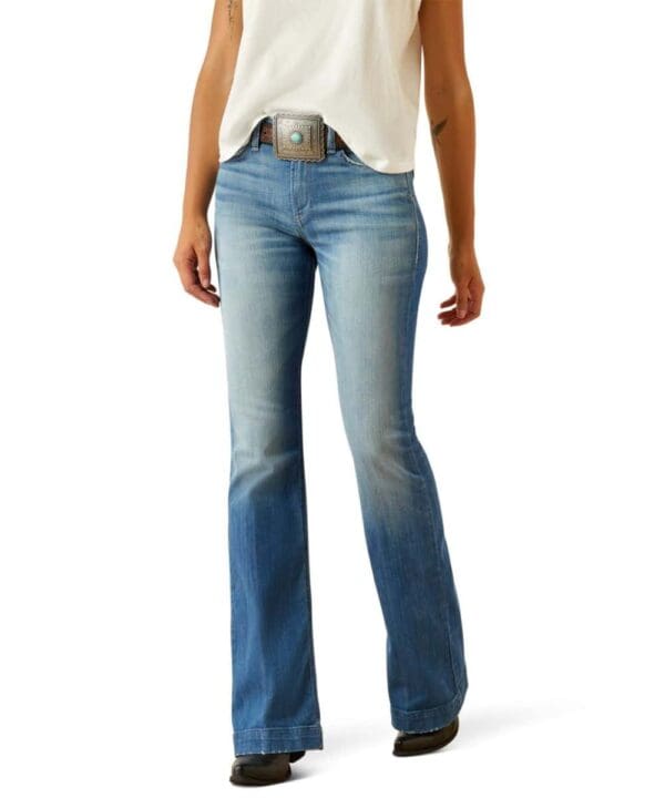 Ariat Women's Slim Elaina Trouser Jean - 10061393 - Image 2