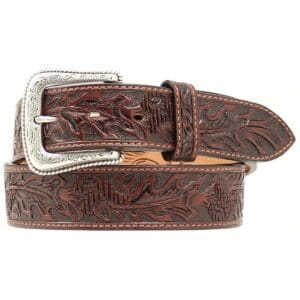 Nocona Tooled Leather Belt - N2490802