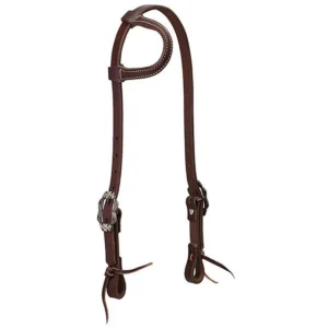 Weaver One Ear Headstall with floral Buckle - 10-0600