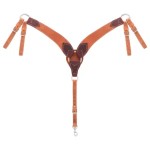 Weaver Harness and Latigo Leather Roper Breast Collar - 40-0920