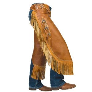 Pull-Up Chinks with Floral Yoke Set - 65-3298