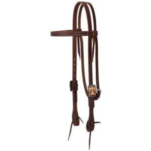 Weaver Browband Headstall with Thunderbird Headstall - 10010-00-15