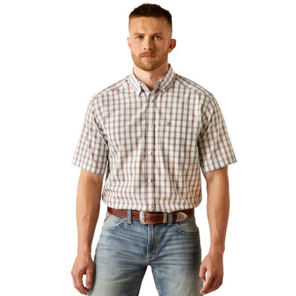 ARIAT ELTON WF CLASSIC WHITE PLAID