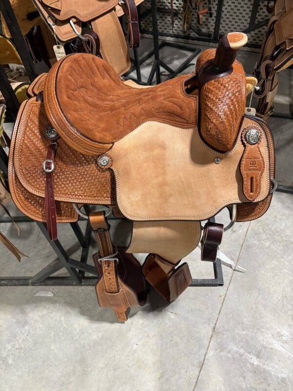 13.5" Hogg Calf Saddle