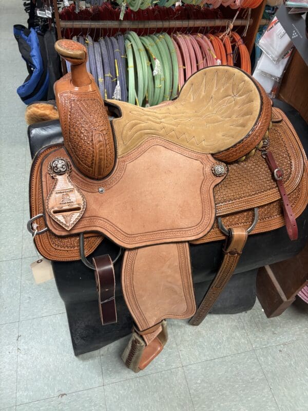 Team Roping Saddle