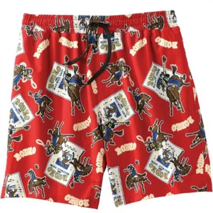 Cinch Swimming Trunks Men's Red - MB58135005
