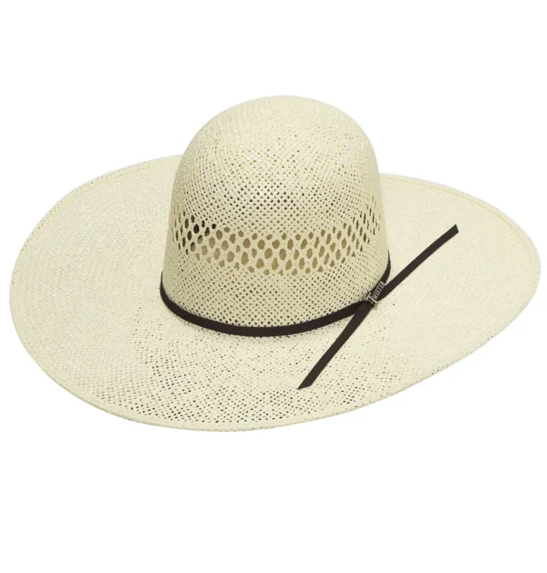 Twister Jute 5'' Brim Open Crown Straw Hat - T71603
