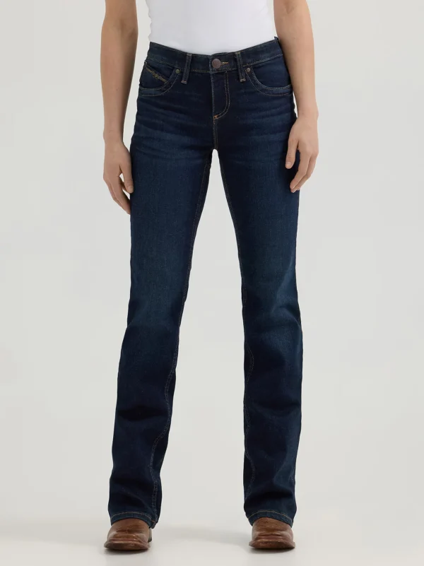 Women's Wrangler® Ultimate Riding Jean Q-Baby Mid-Rise Bootcut - WRQ20VA - Image 2