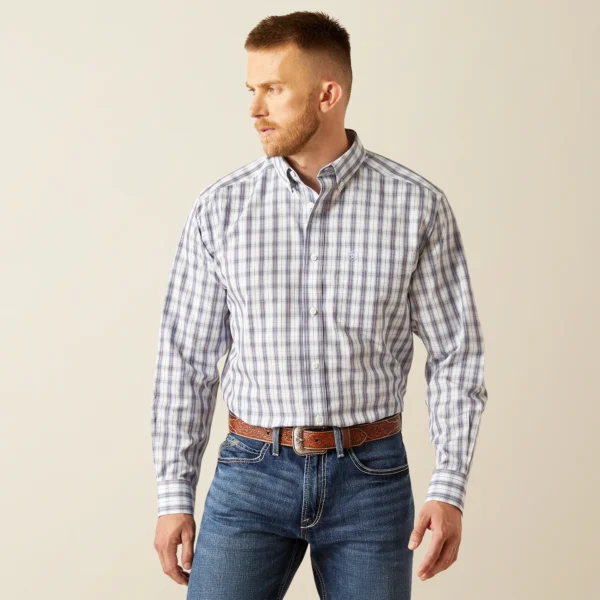 ariat wrinkle free mens western shirt