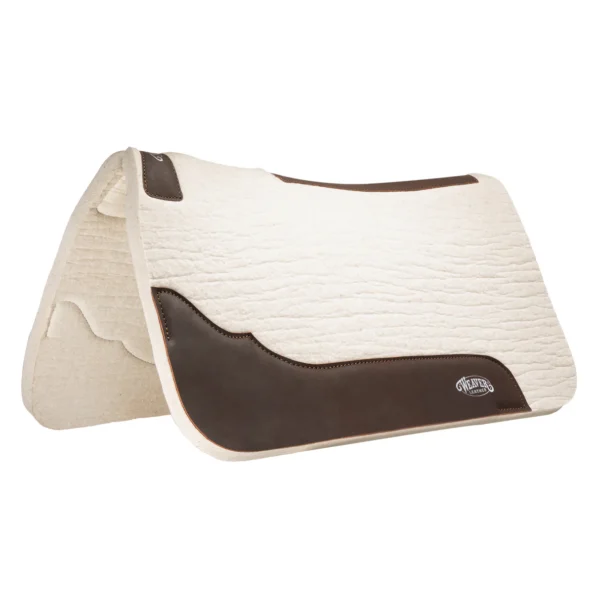 steam pressed saddle pads