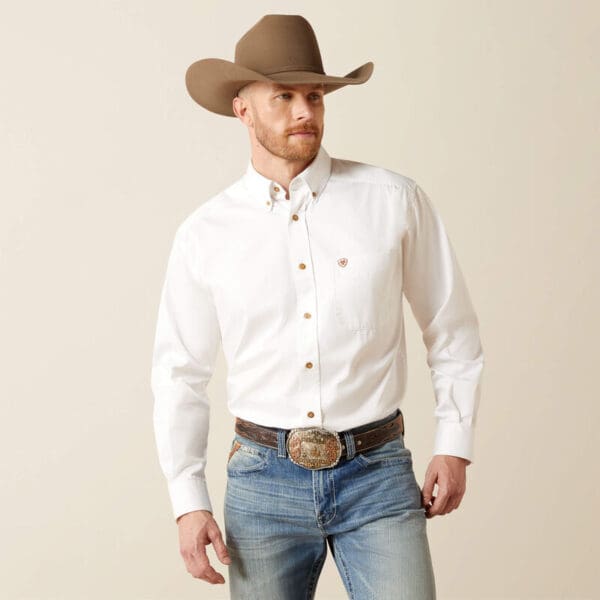 Ariat Solid Twill Classic Fit Shirt 10000503