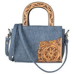 Angel Ranch Remi Collection Tiny Tote Denim