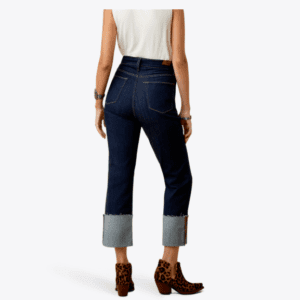 Ultra High Rise Jazmine Straight Crop Jean
