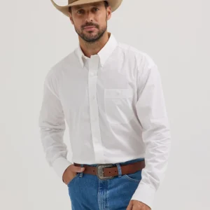 GEORGE STRAIT L/S WHITE SHIRT TALL SIZES AVAILABLE- 112345801