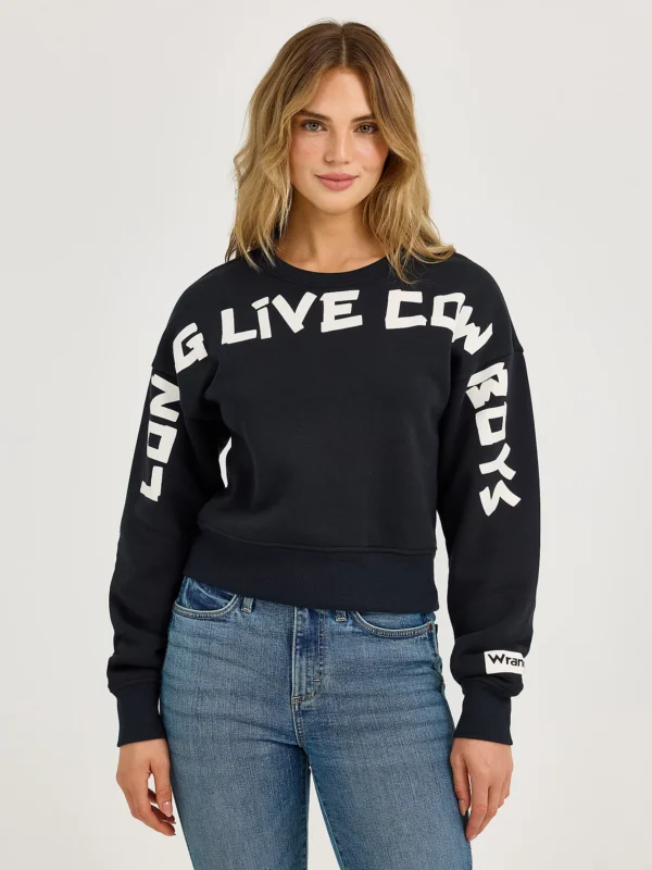 Long Live Cowboys Crew Sweatshirt  112367331