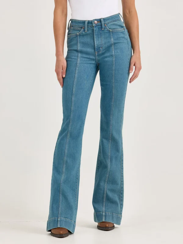Women's Wrangler Retro® Bailey High Rise Pintuck Trouser Jean