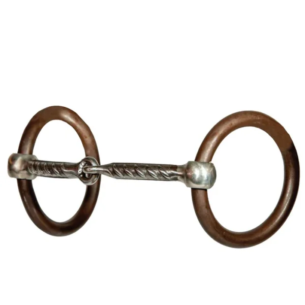 Bob Avila Rebar Loose O Ring Snaffle Bit  AVB-204