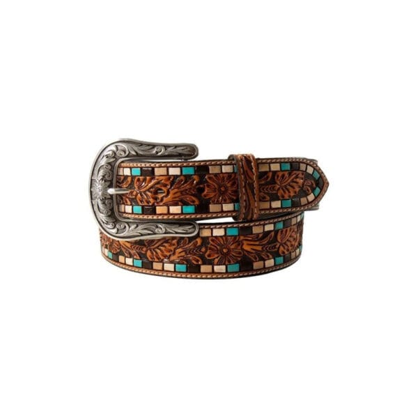 HAND PAINTED BELT - N320007102