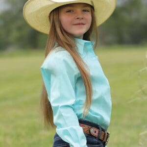 TURQUOISE L/S SHIRT - CTW3120002