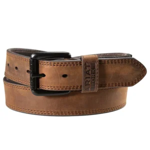LEATHER BELT W/ELASTIC  INSERTS - A1700602