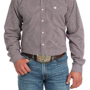 GEOMETRIC PRINT SHIRT - MTW1105919