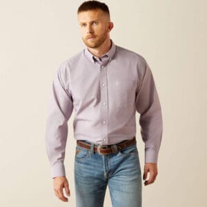 Wrinkle Free Solid Classic Fit Shirt