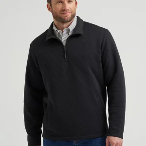 Men's George Strait Quarter-Zip Quilted Pullover