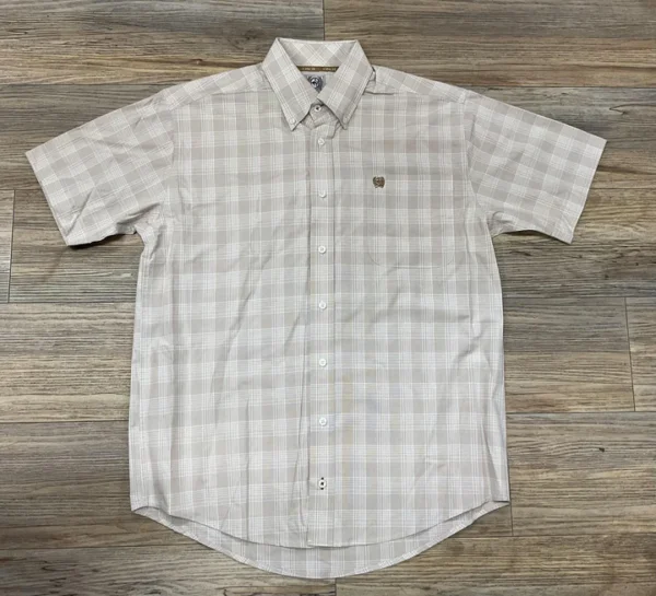 SHORT SLEEVE KHAKI SHIRT