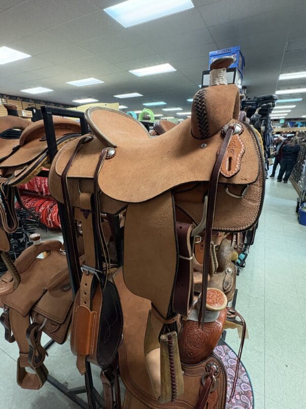 Team Roping Saddle
