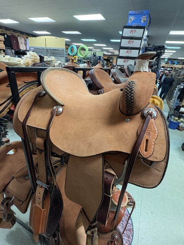 Team Roping Saddle